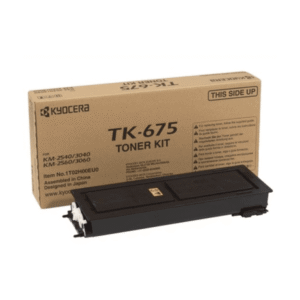 Kyocera TK-675 Black Toner Cartridge (Original)