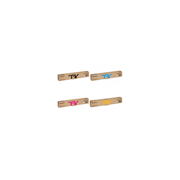 Kyocera TK-8115 Original Black & Colour Toner Cartridge 4 Pack