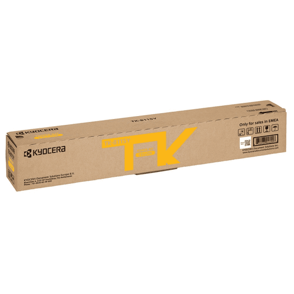 Kyocera TK-8115Y Yellow Toner Cartridge (Original)