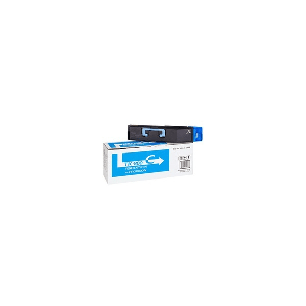 Kyocera TK-880C Cyan Toner Cartridge (Original)