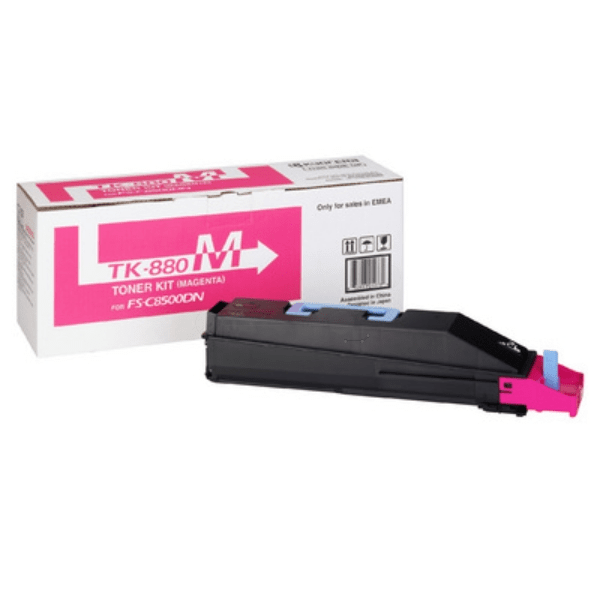 Kyocera TK-880M Magenta Toner Cartridge (Original)