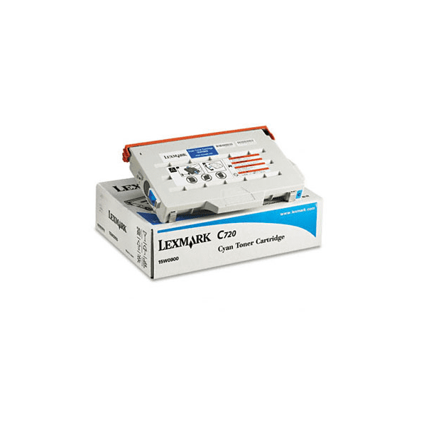 Lexmark 0015W0900 Cyan Toner Cartridge (Original)