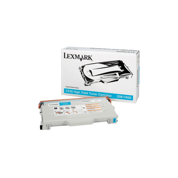 Lexmark 20K1400 Cyan High Capacity Toner Cartridge (Original)