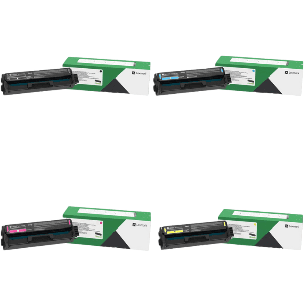Lexmark 20N0X Original Black and Colour Extra High Capacity Toner Cartridge Multipack