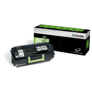 Lexmark 522 Black Return Program Toner Cartridge (Original)