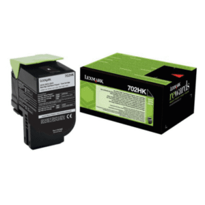 Lexmark 702HK Black Toner High Capacity Return Program Cartridge (Original)