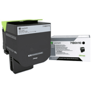 Lexmark 71B0H10 Black High Capacity Toner Cartridge (Original)