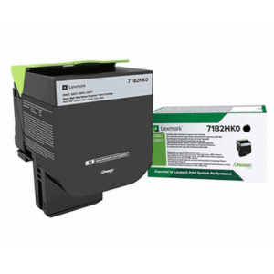 Lexmark 71B2HK0 Black High Capacity Return Programme Toner Cartridge (Original)