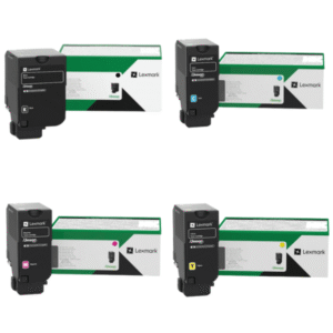 Lexmark 71C2H Original Black and Colour High Capacity Return Programme Toner Cartridge Multipack