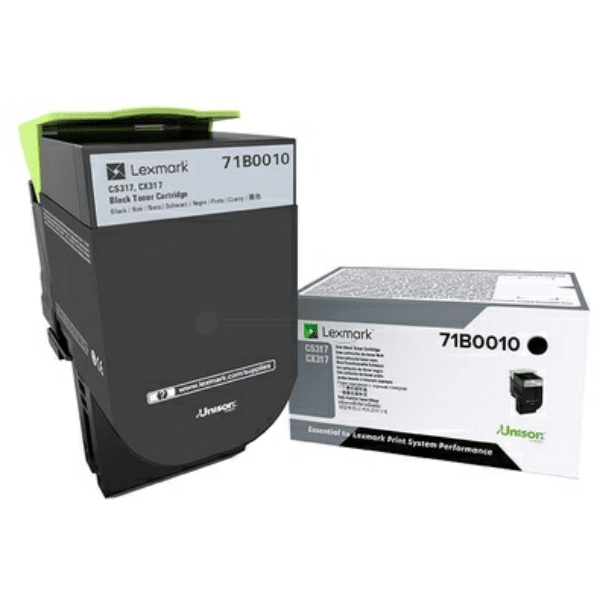 Lexmark 73B0010 Black Toner Cartridge (Original)