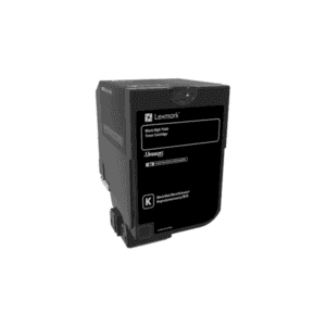 Lexmark 74C0H10 Black High Capacity Toner Cartridge (Original)