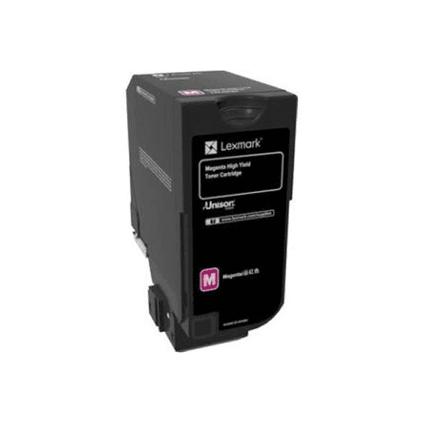 Lexmark 74C0H30 Magenta High Capacity Toner Cartridge (Original)