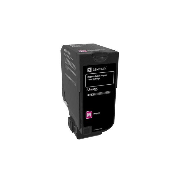 Lexmark 74C20M0 Magenta Low Capacity Return Programme Toner Cartridge (Original)