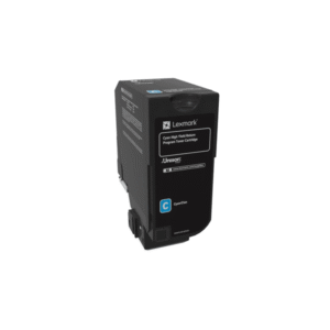 Lexmark 74C2HC0 Cyan High Capacity Return Programme Toner Cartridge (Original)