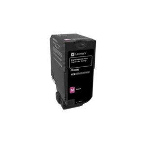 Lexmark 74C2HM0 Magenta High Capacity Return Programme Toner Cartridge (Original)