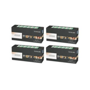 Lexmark 75B00 Original Black & Colour Toner Cartridge 4 Pack