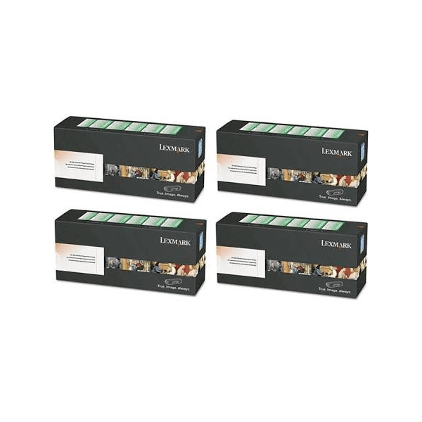 Lexmark 75B00 Original Black & Colour Toner Cartridge 4 Pack
