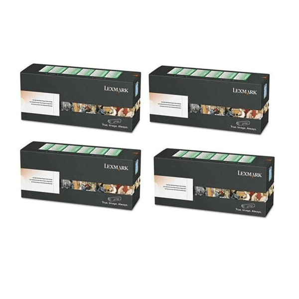 Original Black & Colour Return Program Lexmark 75B20 Toner Cartridge Multipack (75B20K0/C0/M0/Y0)