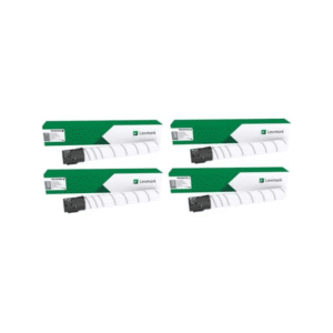 Lexmark 76C0H Original High Capacity Black & Colour Toner Cartridge 4 Pack