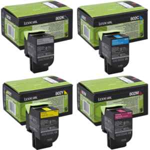 Lexmark 802 BK/C/M/Y Toner Return Program Multipack (Original)