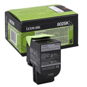 Lexmark 802SK Black Toner Return Program Cartridge (Original)