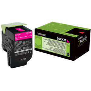 Lexmark 802XM Magenta Toner Extra High Capacity Return Program Cartridge (Original)