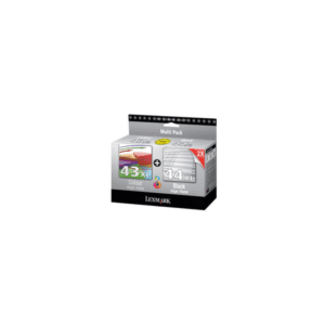 Lexmark 80D2966 (43XL + 44XL) Original Black and Colour Pack