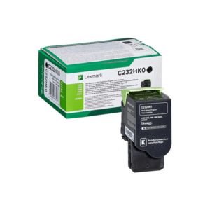 Lexmark C232HK0 Black Toner High Capacity Return Program Cartridge (Original)