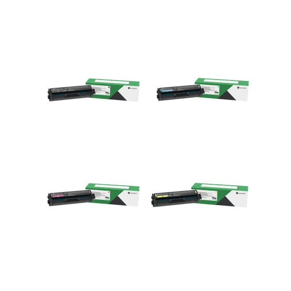 Lexmark C332H BK/C/M/Y Toner High Capacity Return Program Multipack (Original)