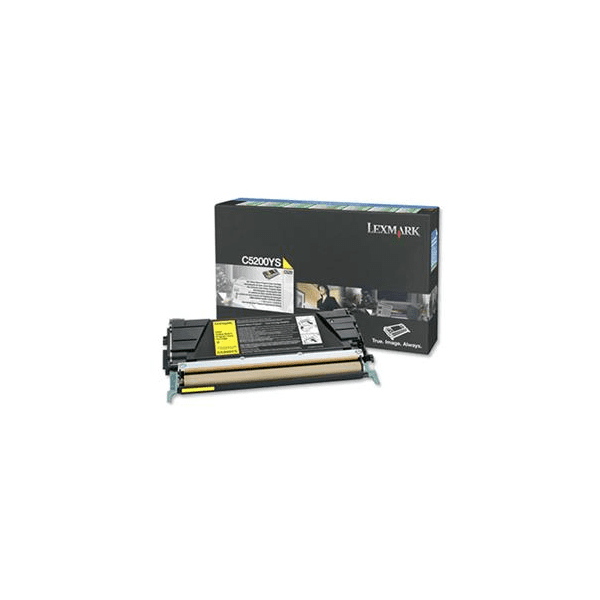 Lexmark C5200YS Yellow Toner Cartridge (Original)