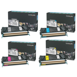 Lexmark C5220 KS/CS/MS/YS Original Black (BK/C/M/Y) Toner Cartridge Multipack