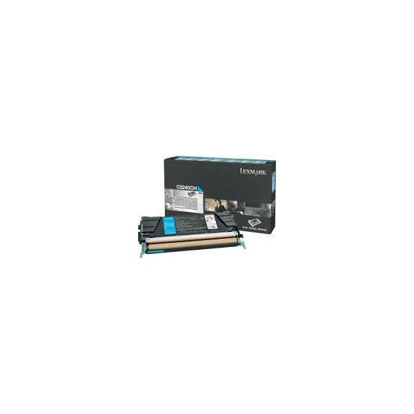 Lexmark C5240CH Cyan High Capacity Toner Cartridge (Original)