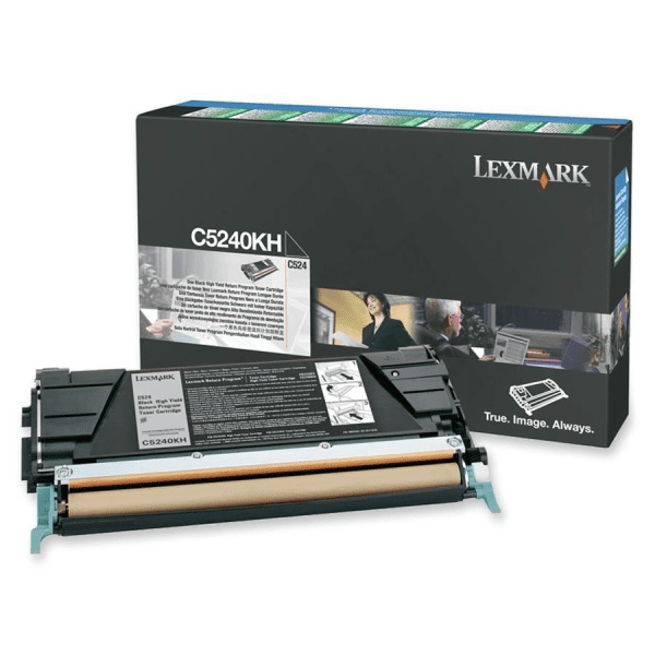 Lexmark C5240KH Black Toner Cartridge (Original)