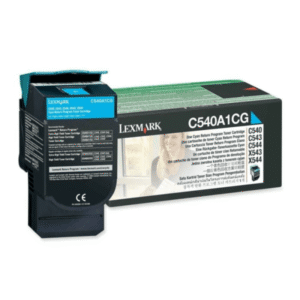 Lexmark C540A1CG Cyan Toner Cartridge (Original)