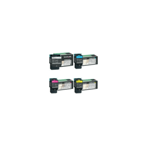 Lexmark C540A1KG,CG,MG,YG Original Black & Colour Toner Cartridge Multipack