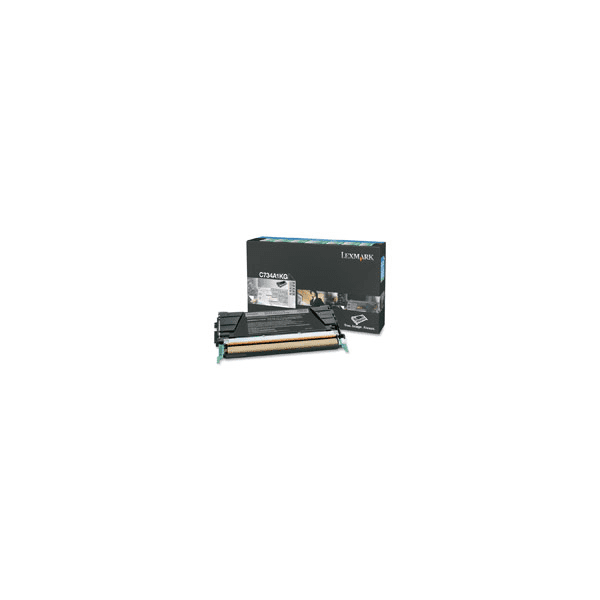 Lexmark C734A1KG Black Toner Cartridge (Original)