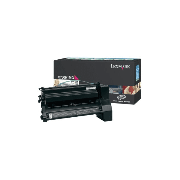 Lexmark C780H1MG Magenta High Capacity Toner Cartridge (Original)