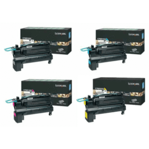 Lexmark C792X1 Original Extra High Capacity (BK/C/M/Y) Toner Cartridge Multipack