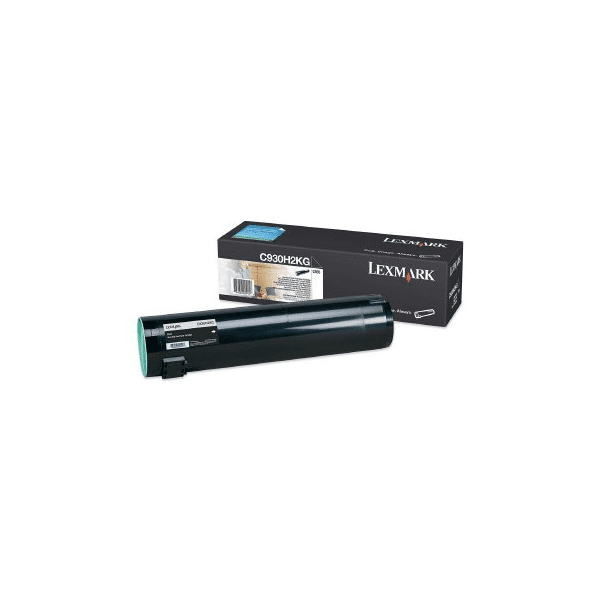 Lexmark C930H2KG Black High Capacity Toner Cartridge (Original)