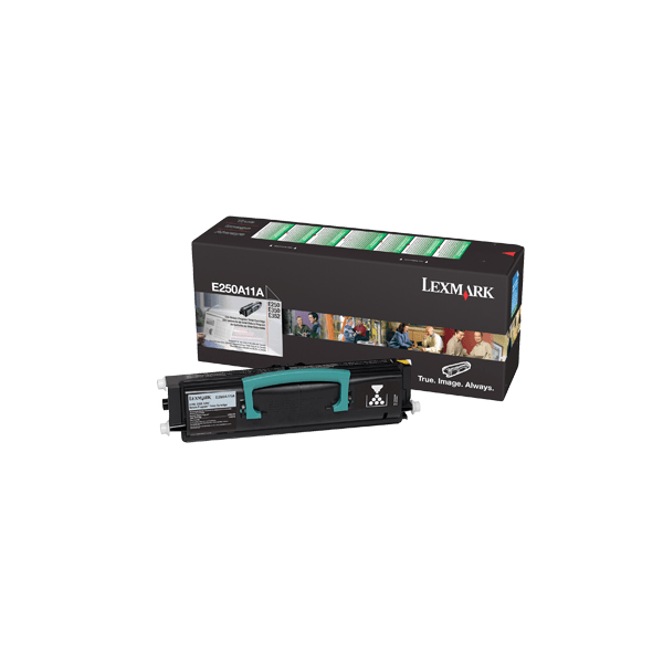 Lexmark E250A11E Black Toner Cartridge (Original)