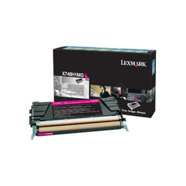 Lexmark X748H1MG Magenta High Capacity Toner Cartridge (Original)