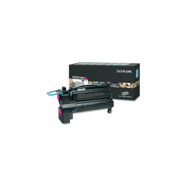 Lexmark X792X1MG Magenta High Capacity Toner Cartridge (Original)