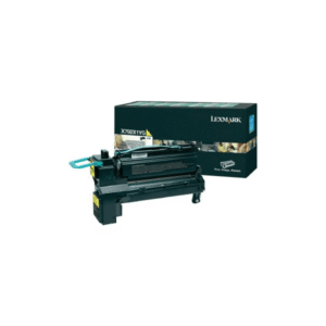 Lexmark X792X1YG Yellow High Capacity Toner Cartridge (Original)