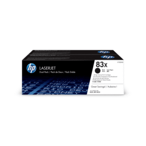 Original HP 83X Black Toner Cartridge Twin Pack – CF283XD