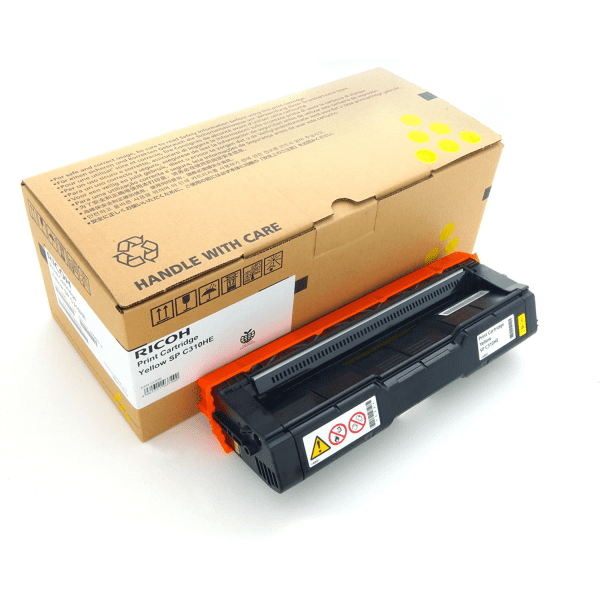 Ricoh 406482 Yellow High Capacity Toner Cartridge (Original)