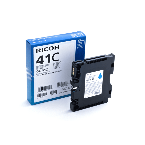 Ricoh GC41C Cyan Ink Cartridge (Original)