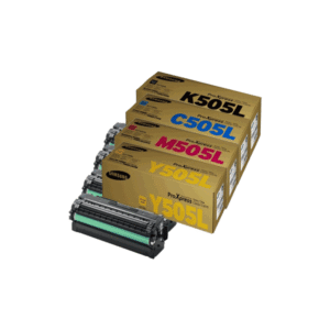 Samsung CLT-505L High Capacity Black & Colour Toner Cartridge Multipack (Original)