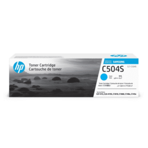 Samsung CLT-C504S Cyan Toner Cartridge (SU025A) (Original)
