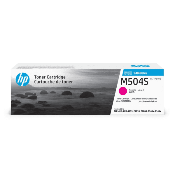 Samsung CLT-M504S Magenta Toner Cartridge (SU292A) (Original)