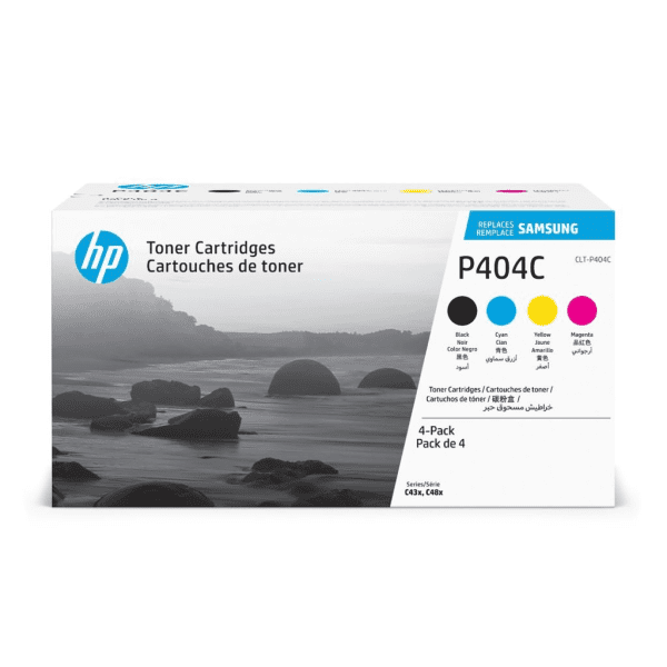 Samsung CLT-P404C BK/C/M/Y Toner Cartridge Multipack (SU365A) (Original)